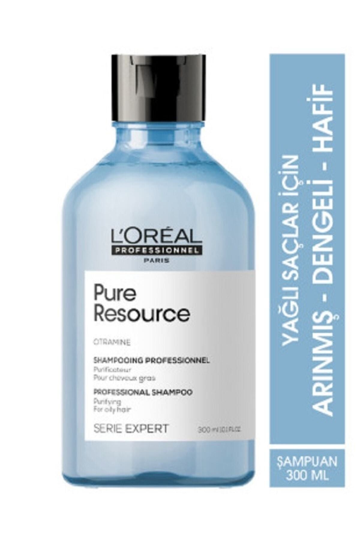 Serie Expert Pure Resource Yağlı Saçlar Için Arındırıcı Şampuan 300 ml