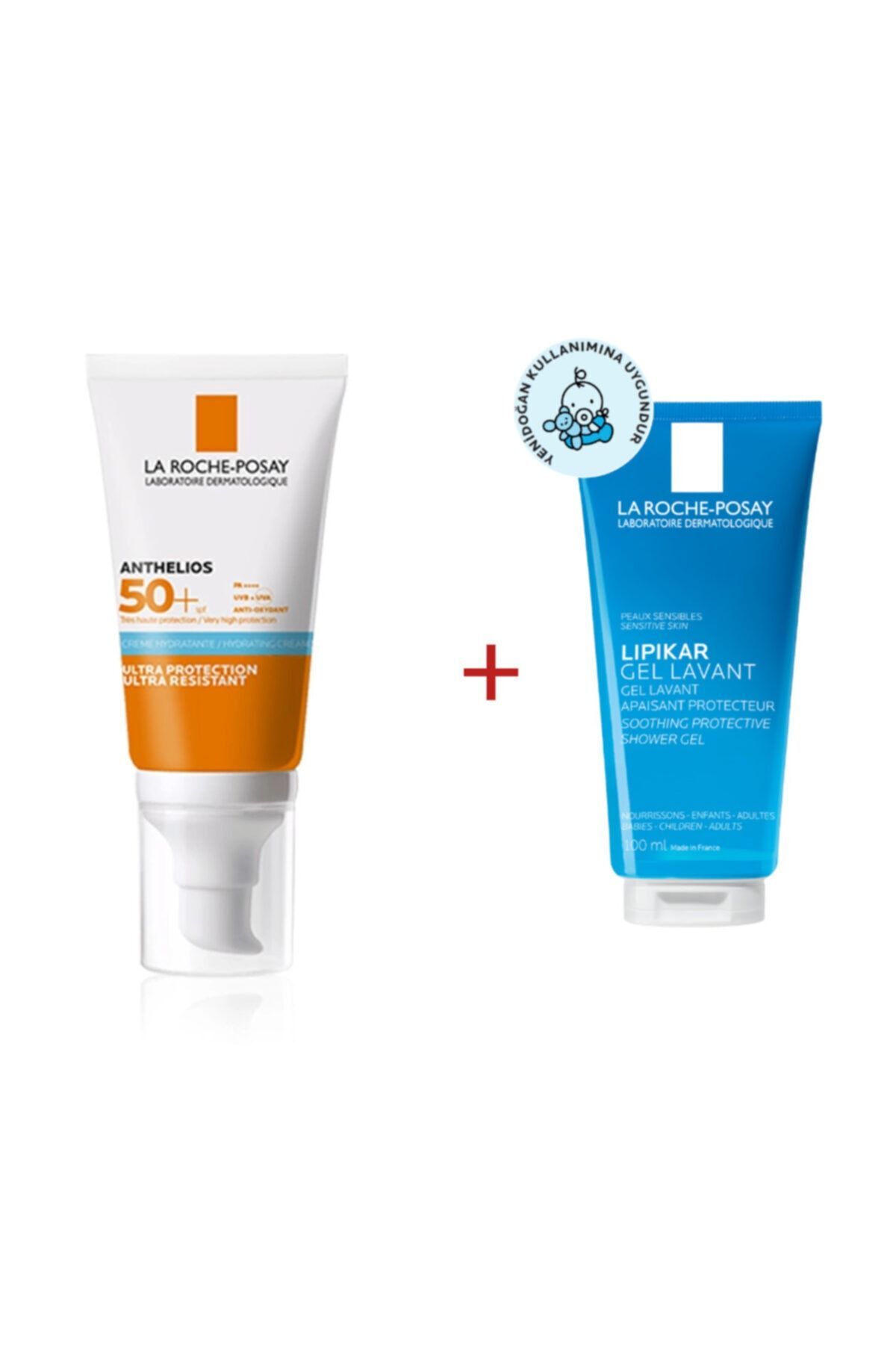 Anthelios Ultra Spf50+ Cream 50ml + 100 Ml Lipikar