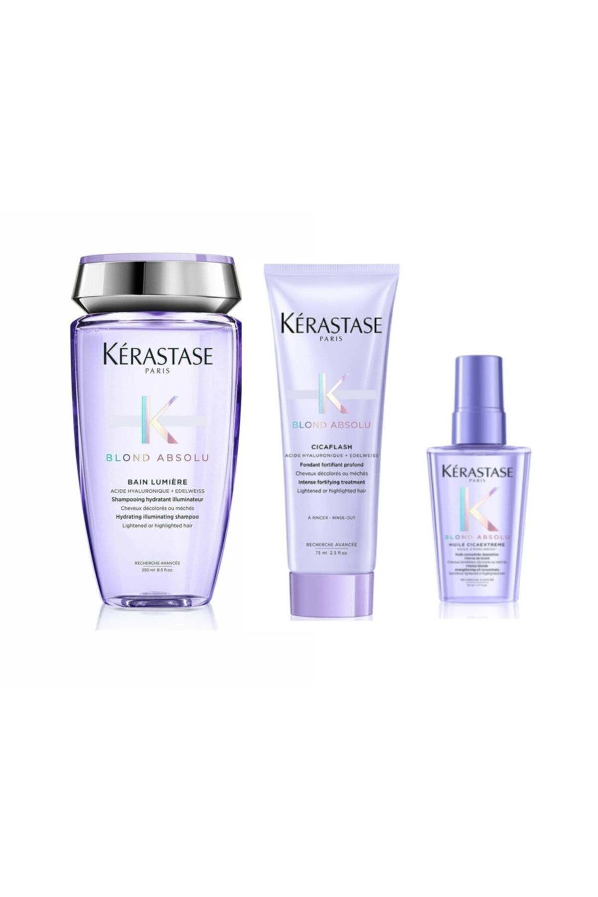 Blond Absolu Huıle Cıcaextreme 50ml Yağ+blond Absolu Şampuan 250ml+saç Kremi 75 ml