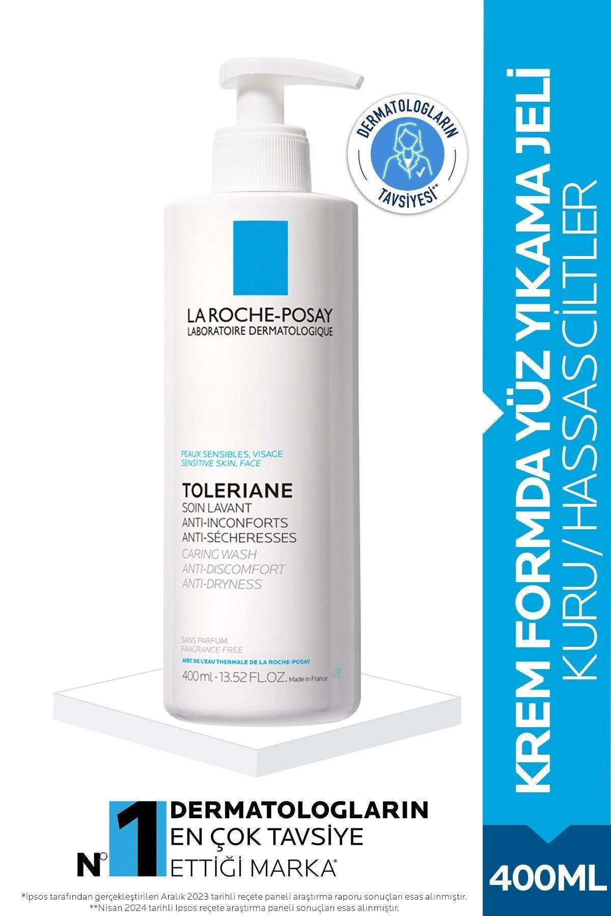 Toleriane Caring Wash Temizleme Jeli 400ml