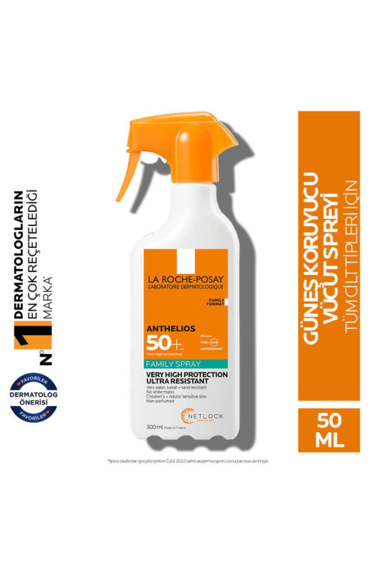 - Anthelios Family Spray SPF 50+ Güneş Koruyucu Sprey 300ml