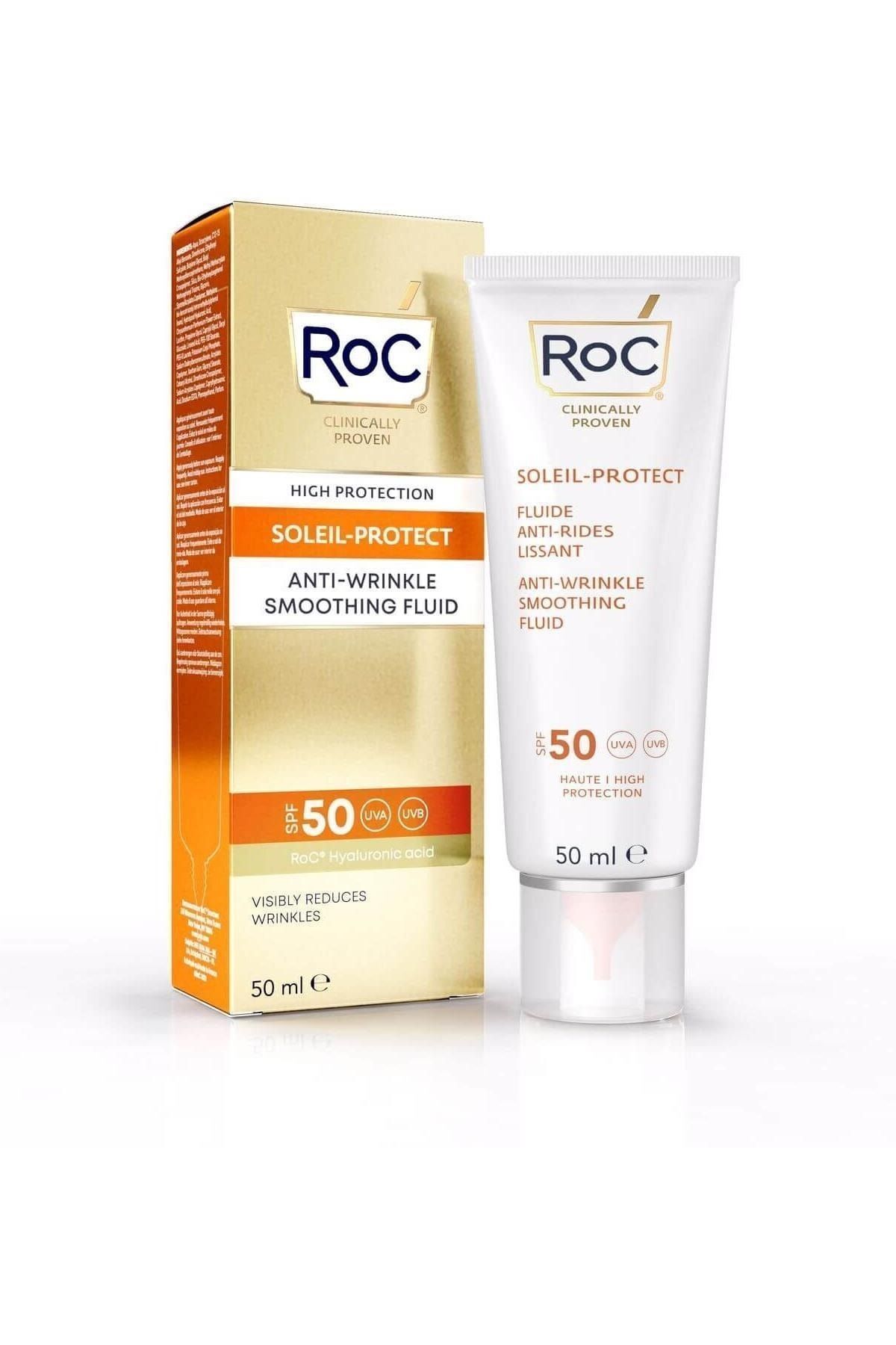 Renksiz & Suya Dayanıklı Likit Soleil Spf 50 Kırışıklık Karşıtı Gün Boyu Koruma Sağlar 50 Ml