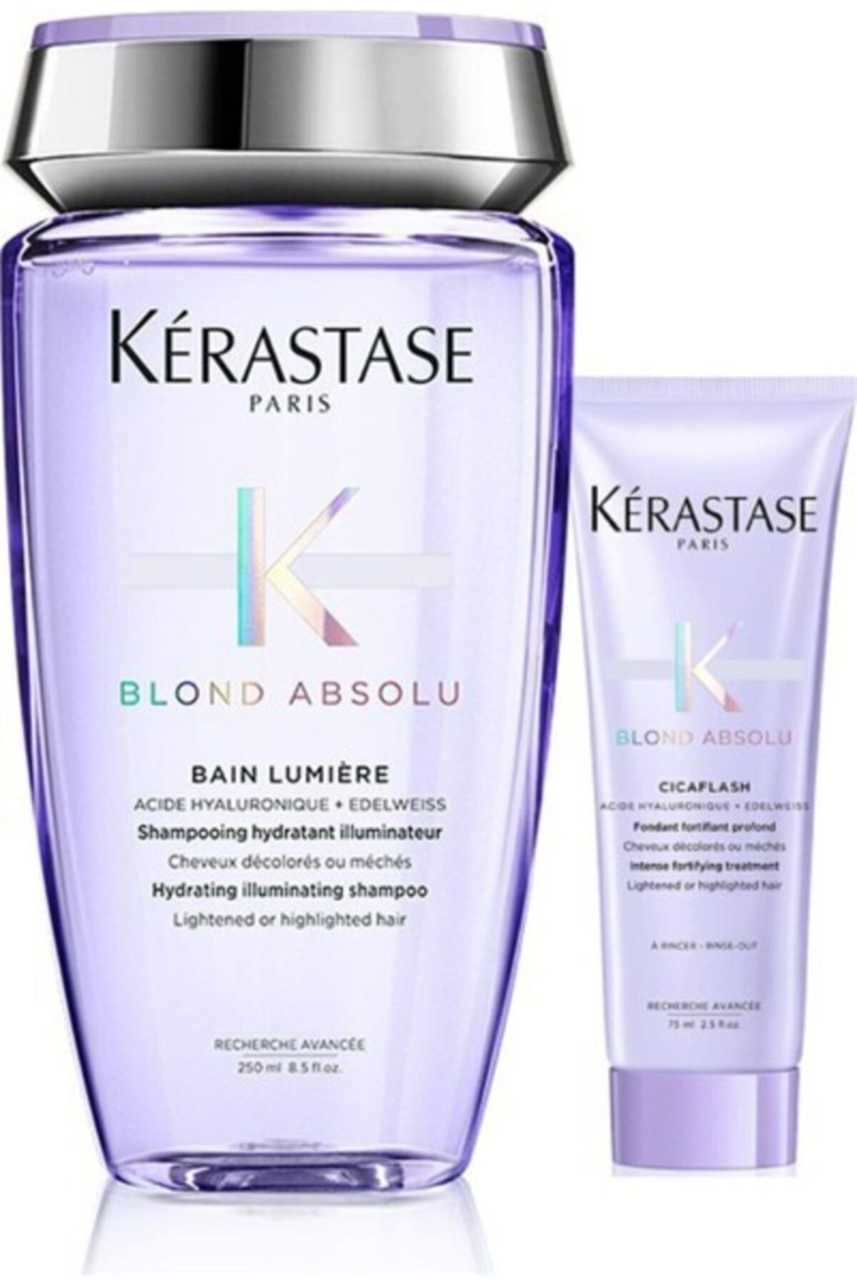 Blond Absolu Bain Lumiere Şampuan 250 ml + Bakım Sütü - Blond Absolu Cicaflash 75 ml