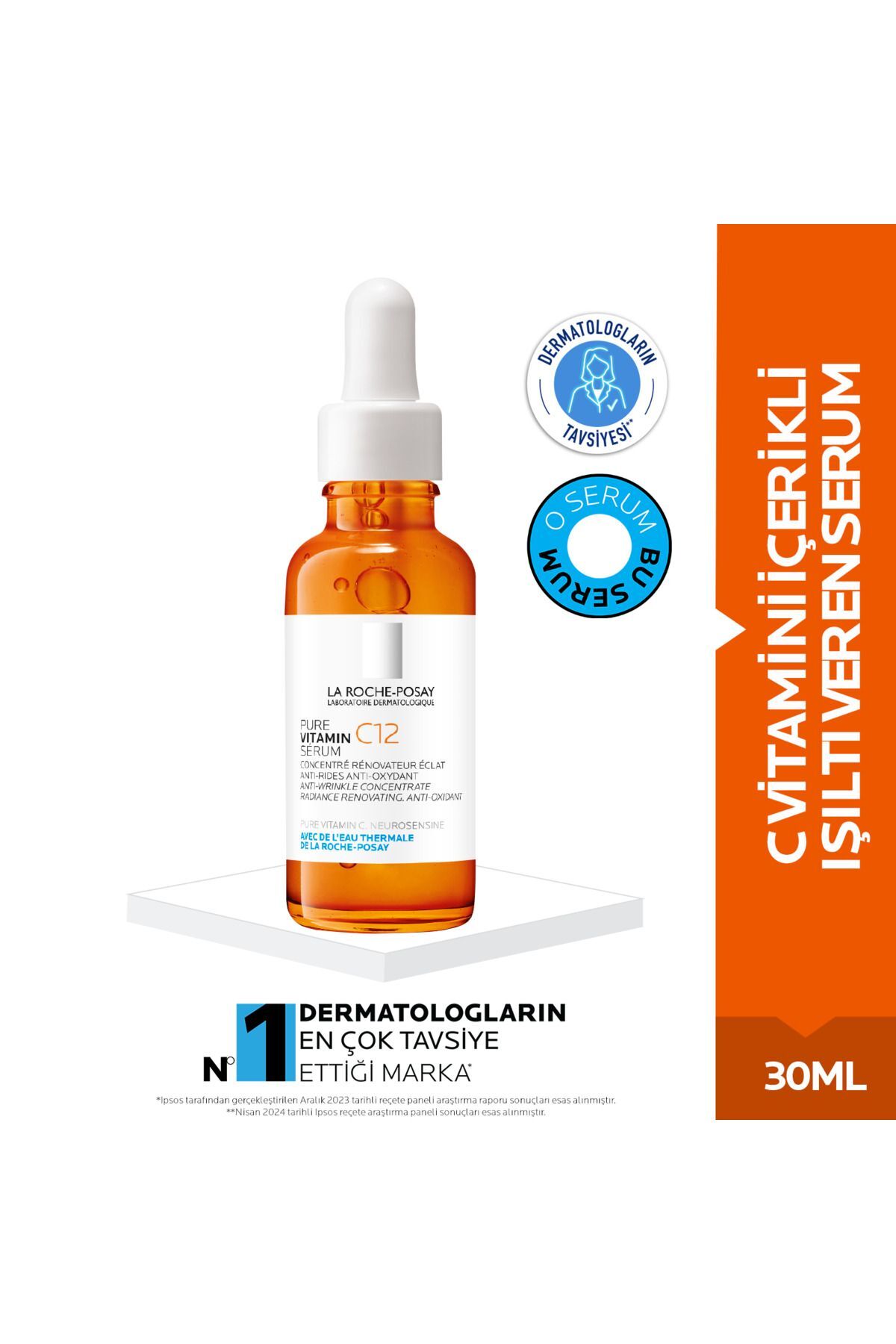 Saf C12 Vitamini Işıltı Veren Serum 30 ml