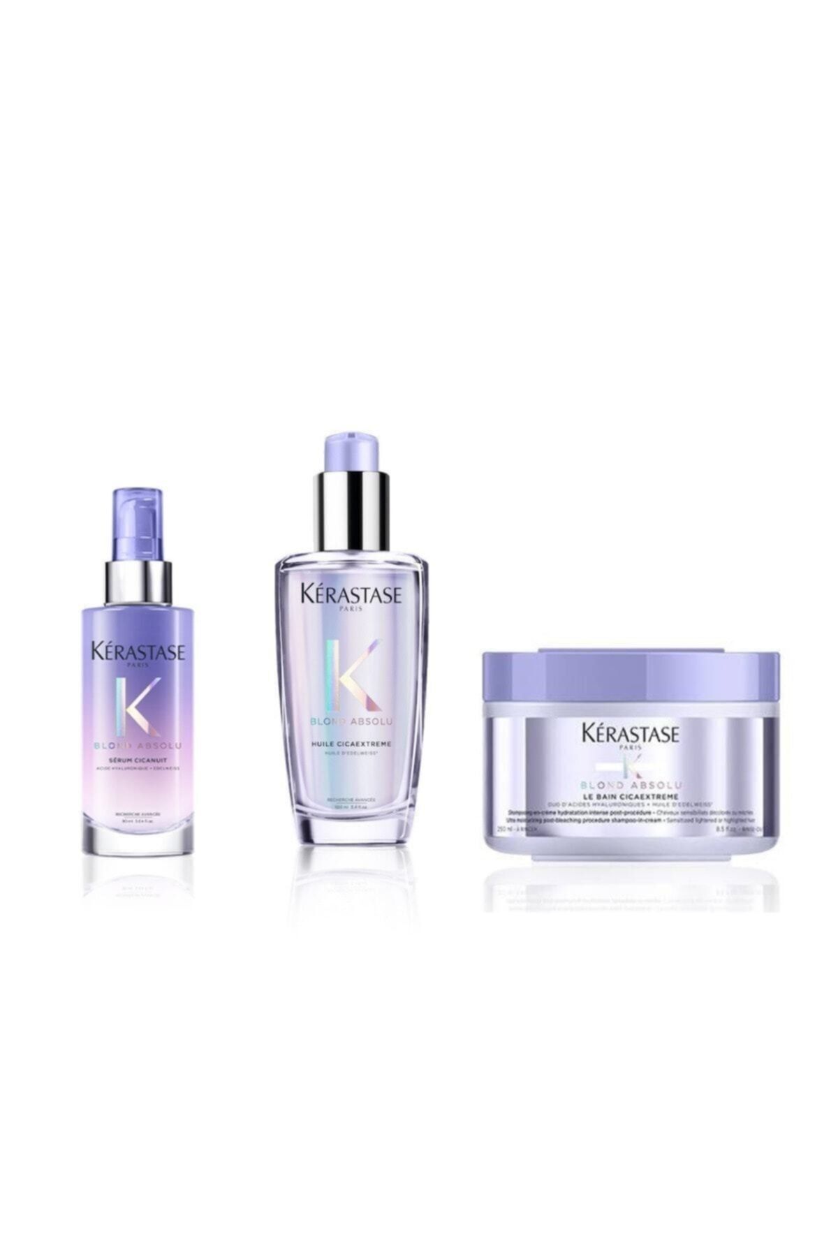 Blond Absolu Cicanuit 90 ml+ Huile Cicaextreme 100 ml +Le Bain Cicaextreme Şampuan 250 ml