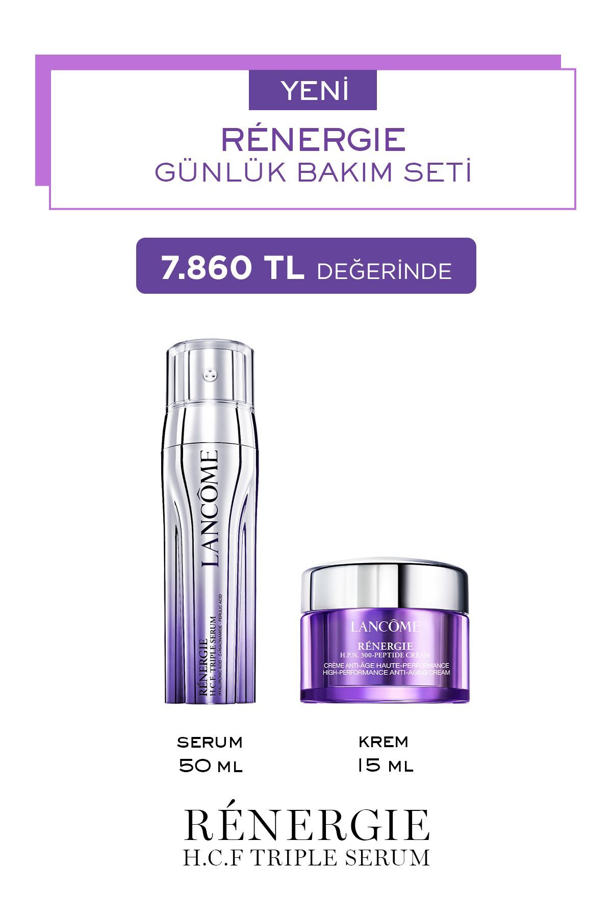 Rénergie Cilt Bakım Seti 50 ml 7829999999094