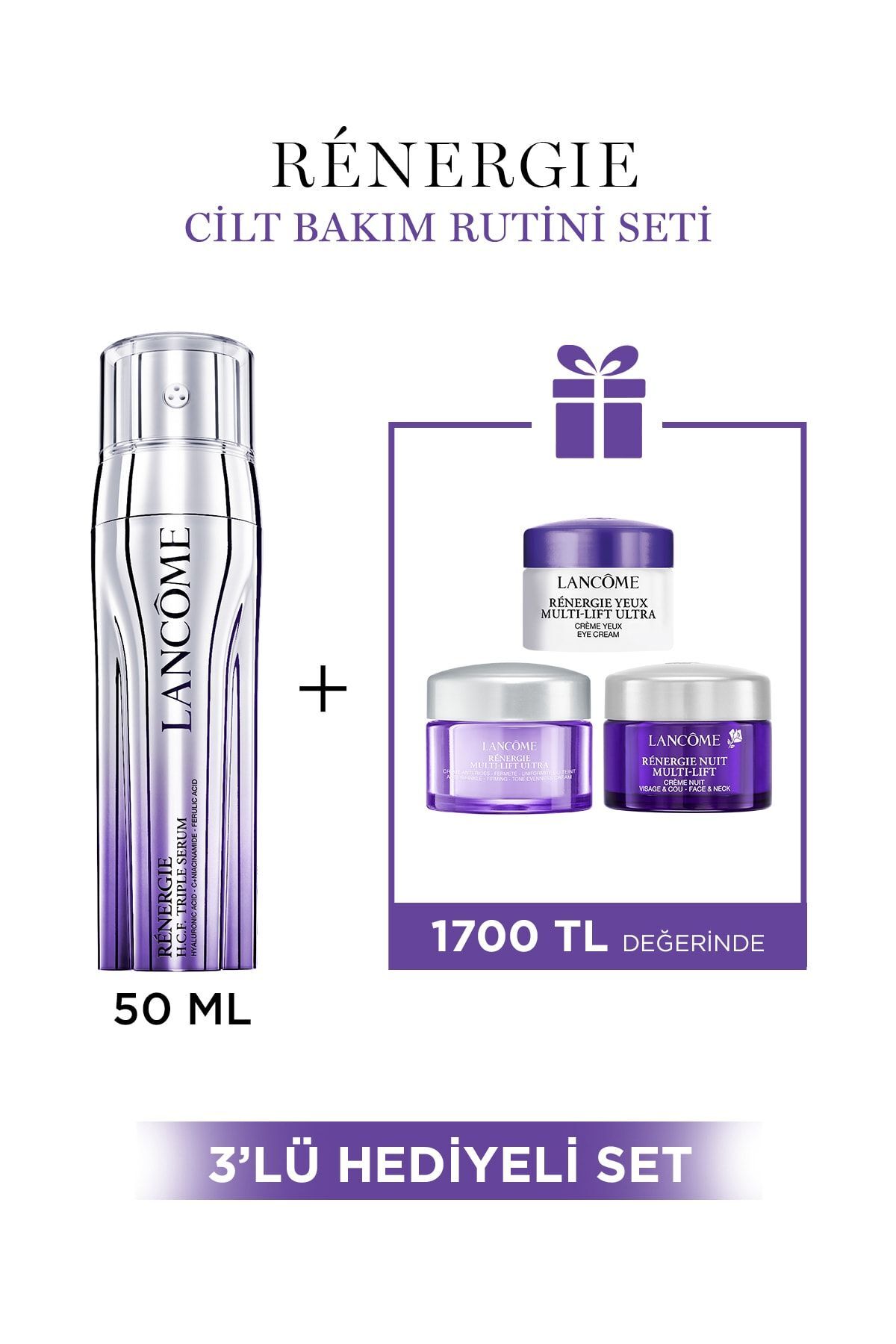 Rénergie Triple Serum Cilt Bakım Seti 50 ml 3614273942249