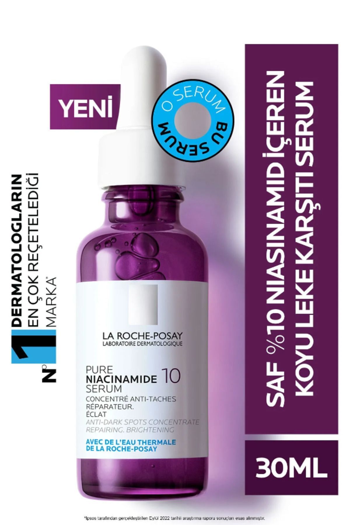 Saf Niacinamide 10 Koyu Leke Karşıtı Serum 30 ml 3337875791885