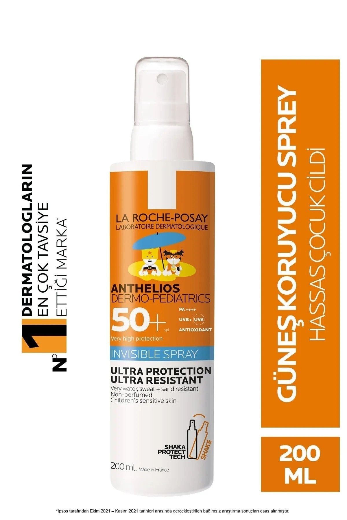 Anthelios Xl Spf 50 Yüksek Korumalı Çocuk Yüz Ve Vücut Güneş Spreyi 200 ml.