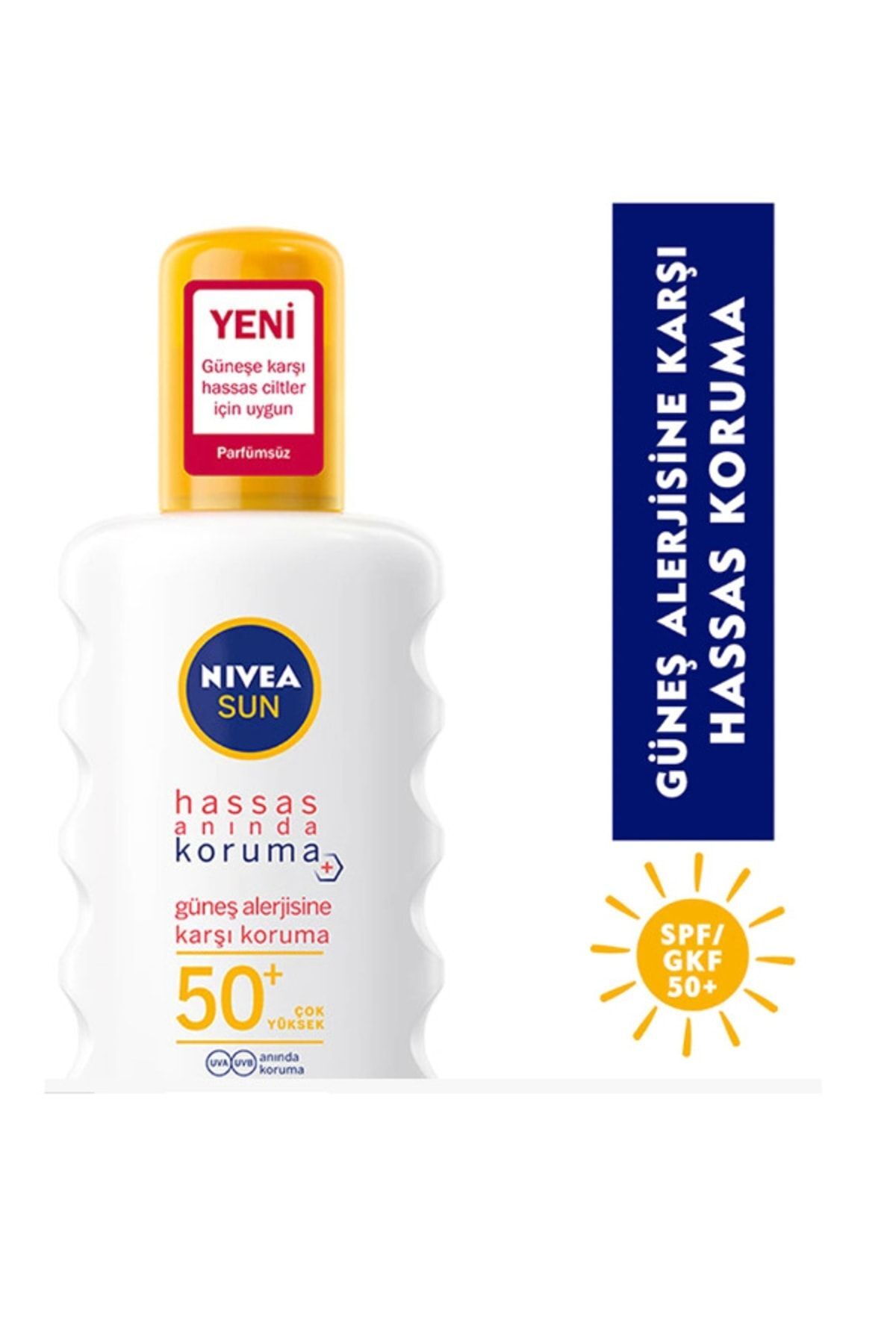 Sun Hassas Anında Koruma Güneş Alerjisine Karşı Güneş Spreyi 50+gkf 200 Ml Dağ Private Cosmetics