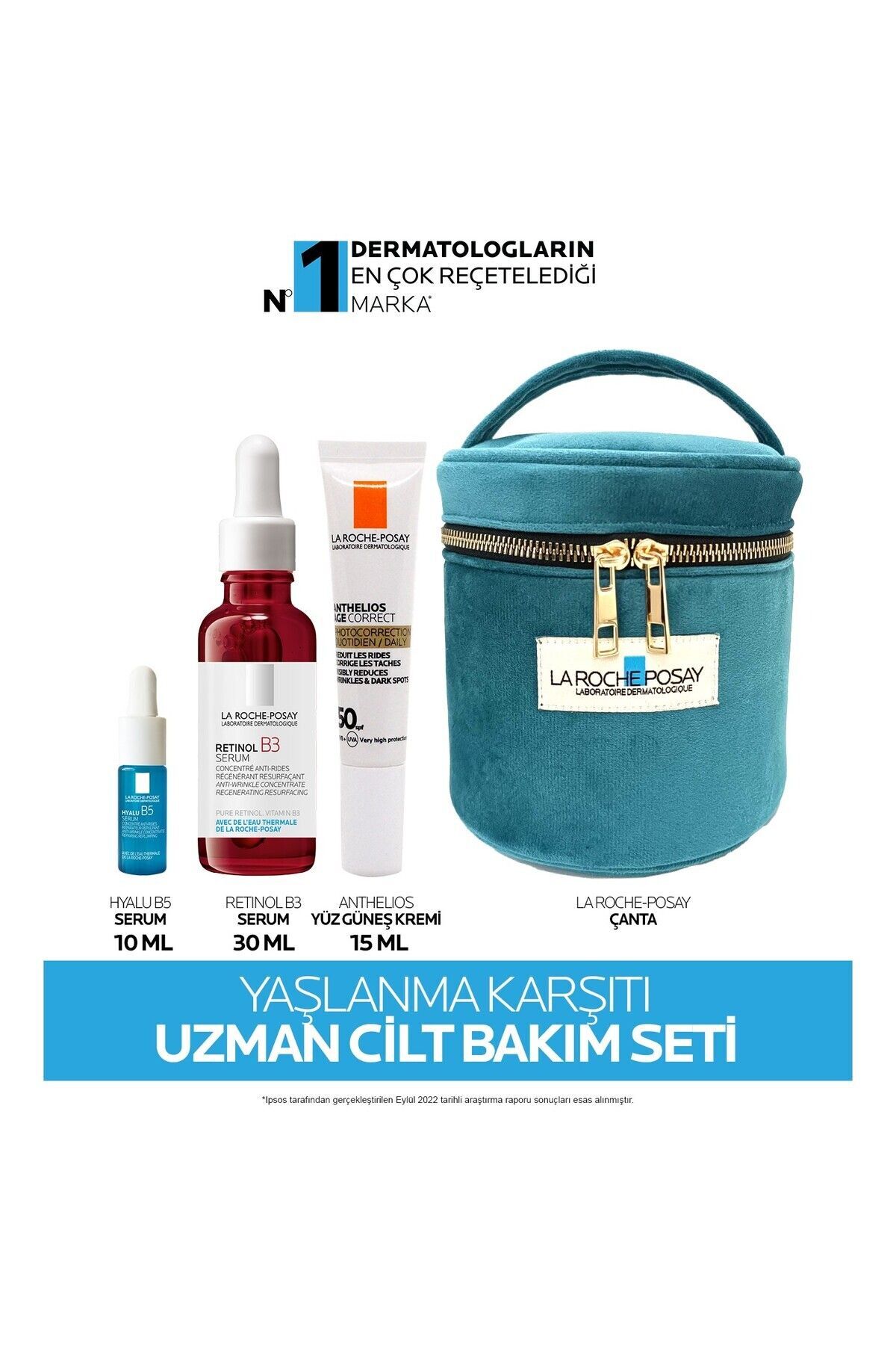 Retinol B3 Serum Kırışıklık Ve Yaşlanma Karşıtı Cilt Bakım Seti